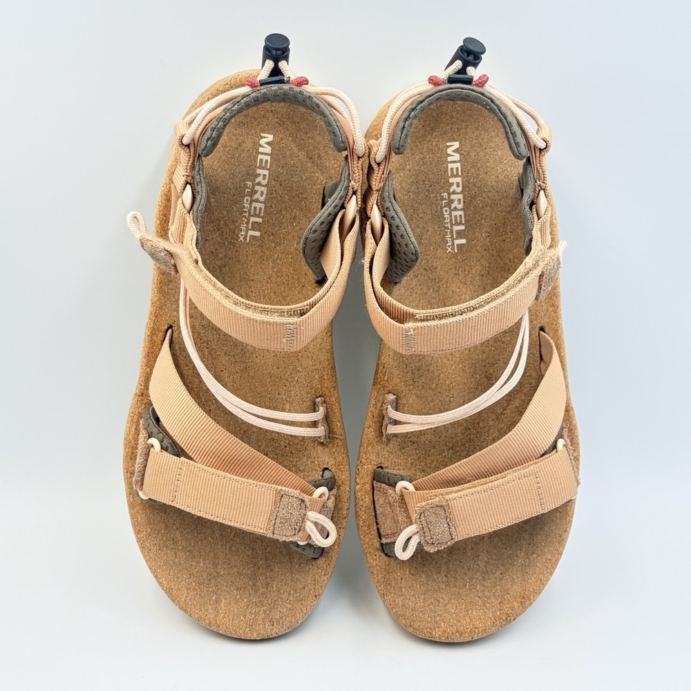 Merrell Women's Sz‎ 9 Speed Fusion RMX Sandals Tan Rose Performance Footwear EUC - Picture 9 of 12